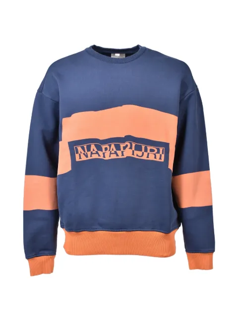 Napa By Martine Rose logo-print panelled sweater
