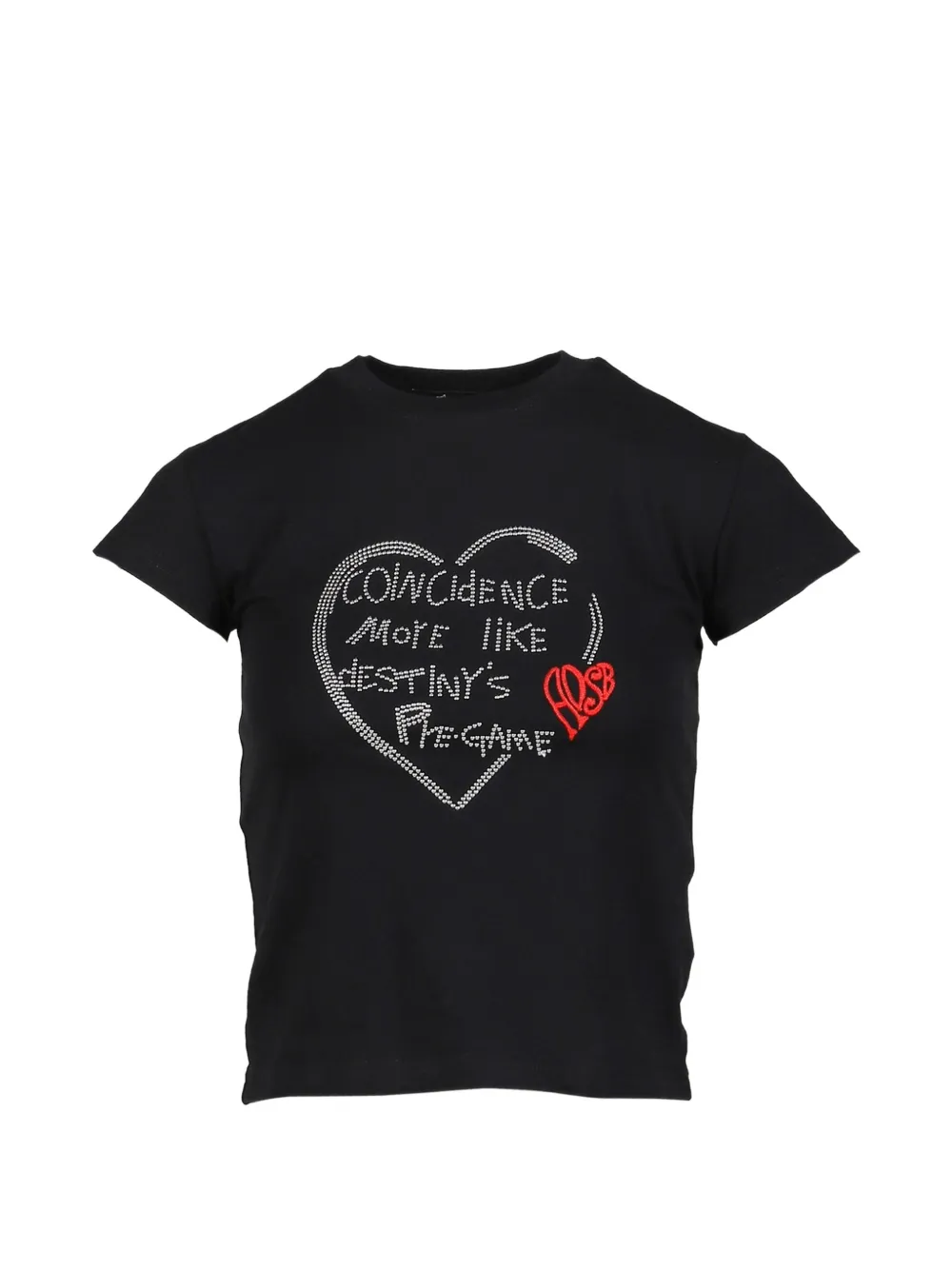 Andersson Bell Baby Heartfix Short-sleeve T-shirt In Black