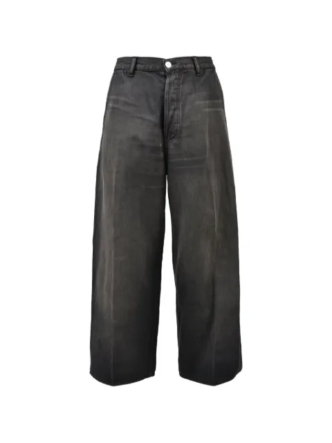 MASU faded wide-leg jeans