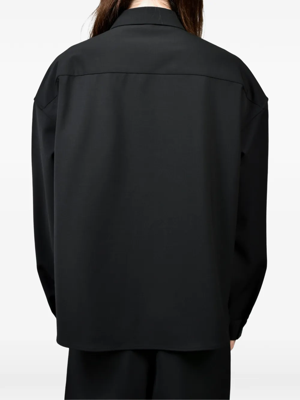 ENTIRE STUDIOS Miller wide-fit shirt Zwart