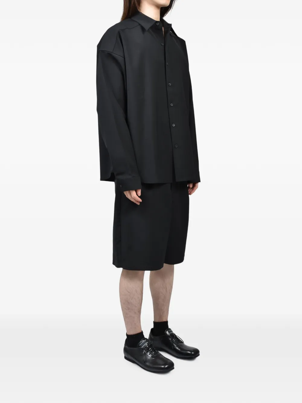 ENTIRE STUDIOS Miller wide-fit shirt Zwart