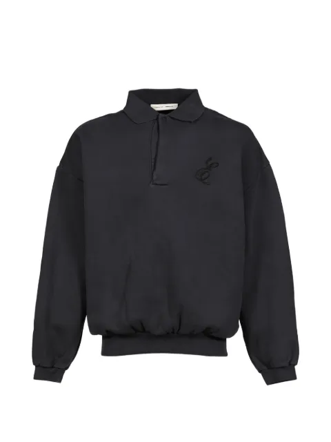 ESSENTIALS logo-embroidered sweatshirt