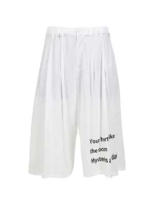Yohji Yamamoto サルエルハーフパンツ メンズ通販 - Farfetch