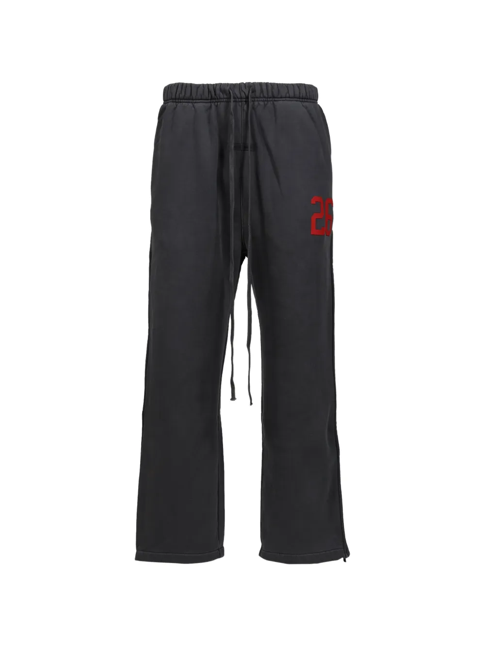 ESSENTIALS pantalones con logo estampado | gris | Image 1