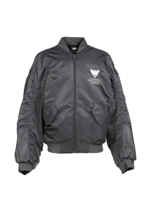Y-3 x Yohji Yamamoto Ribbed Bomber Jacket | FARFETCH