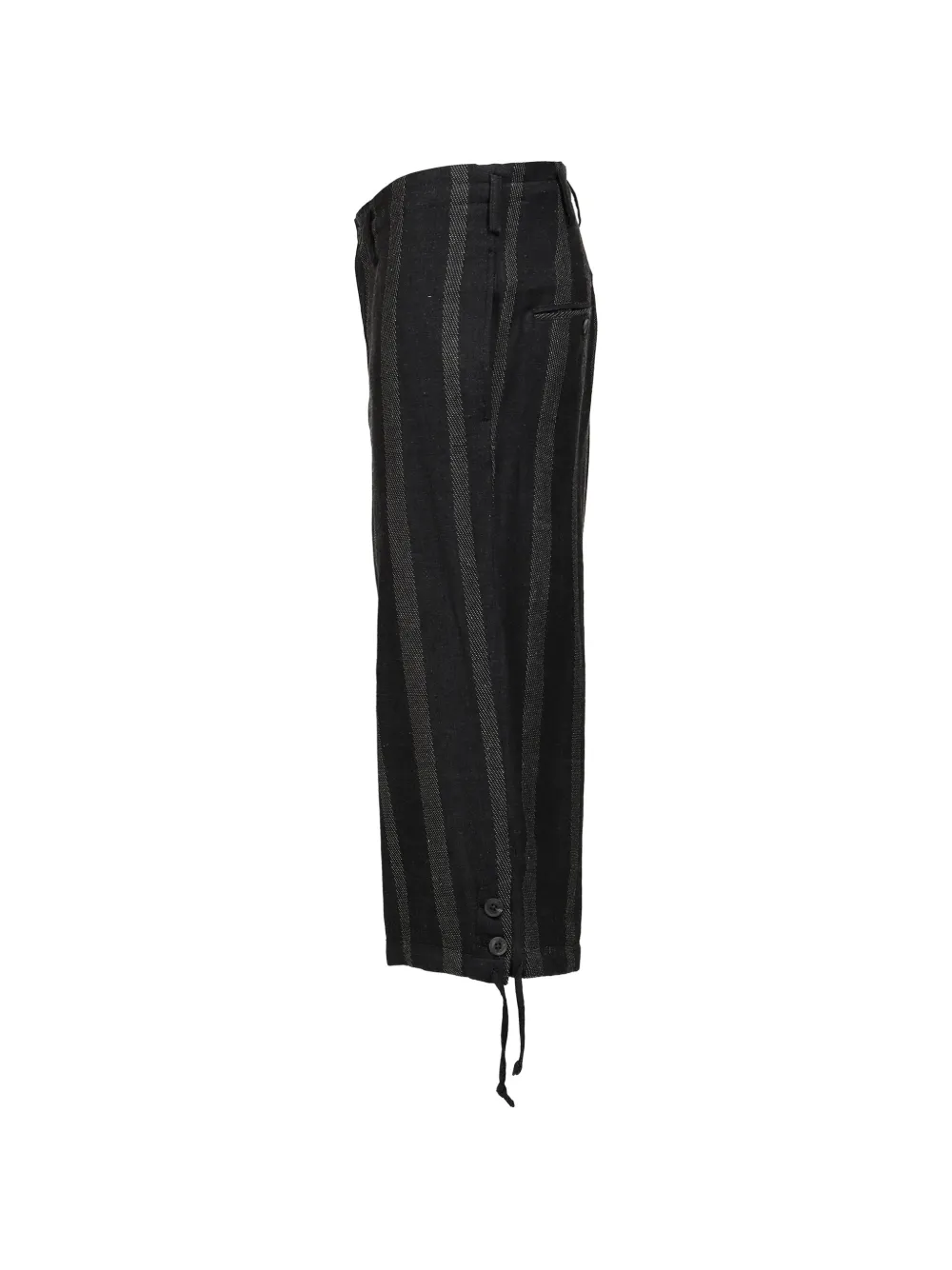Yohji Yamamoto Cropped broek Zwart