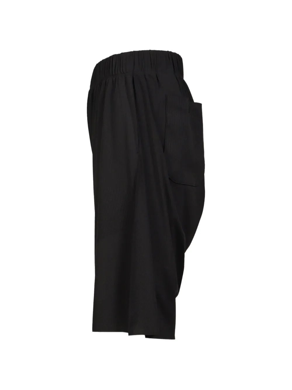 White Mountaineering Wair sarouel elasticated shorts - Nero