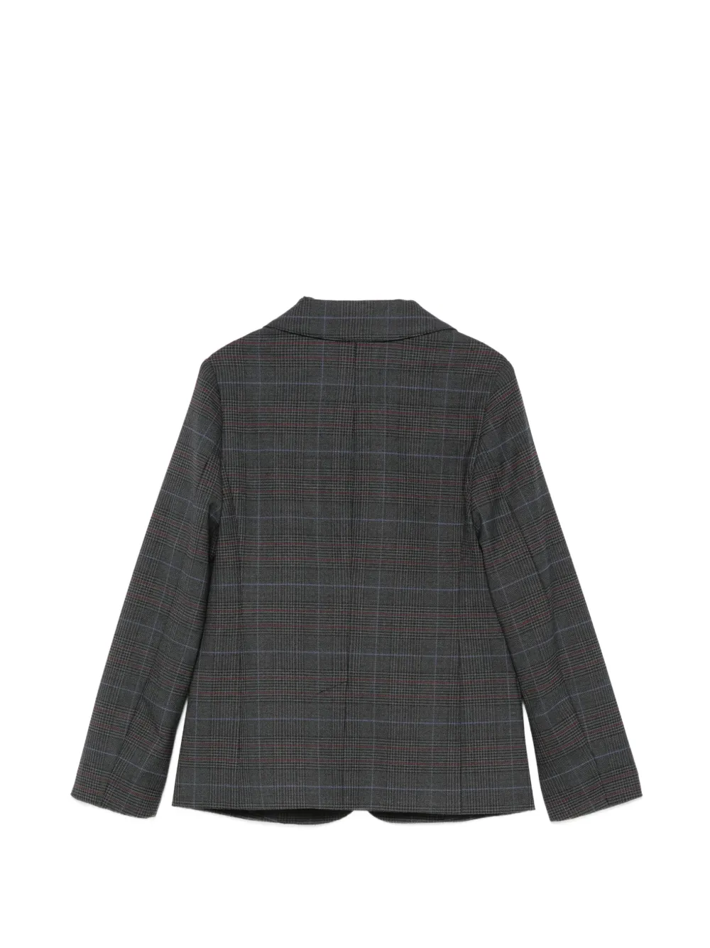 Emporio Armani Kids Blazer met enkele rij knopen Grijs