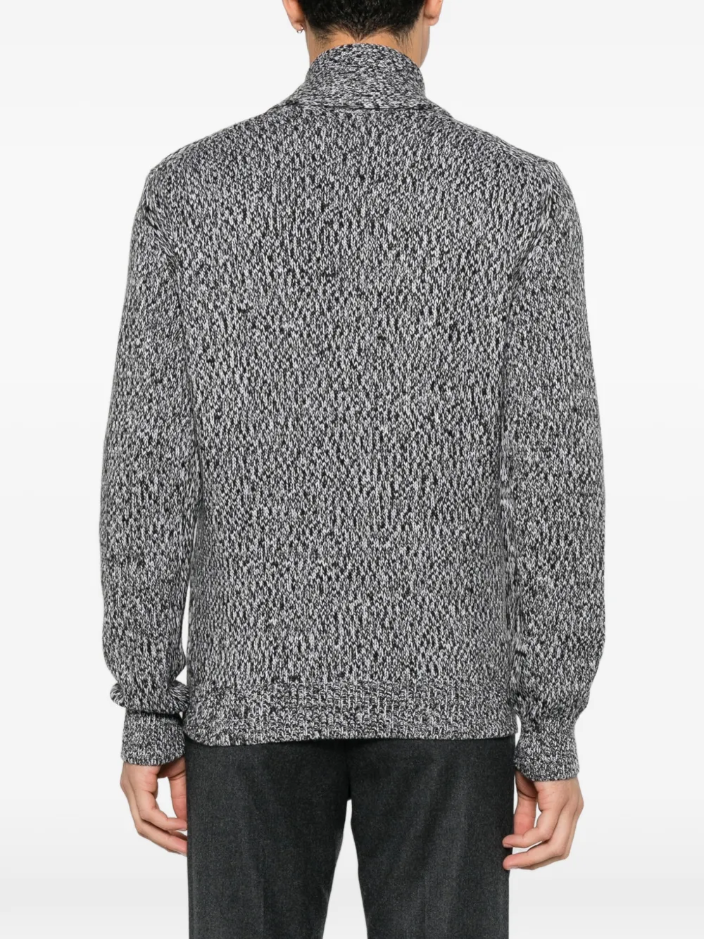 Brioni Vest met sjaalkraag Grijs