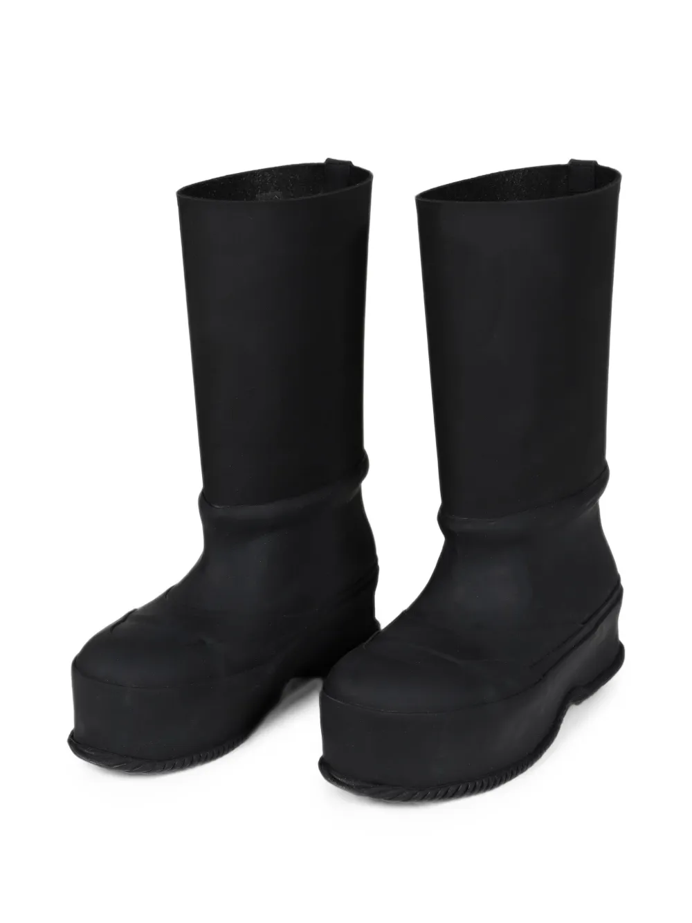 Matthew Williamson platform rubber boots Zwart