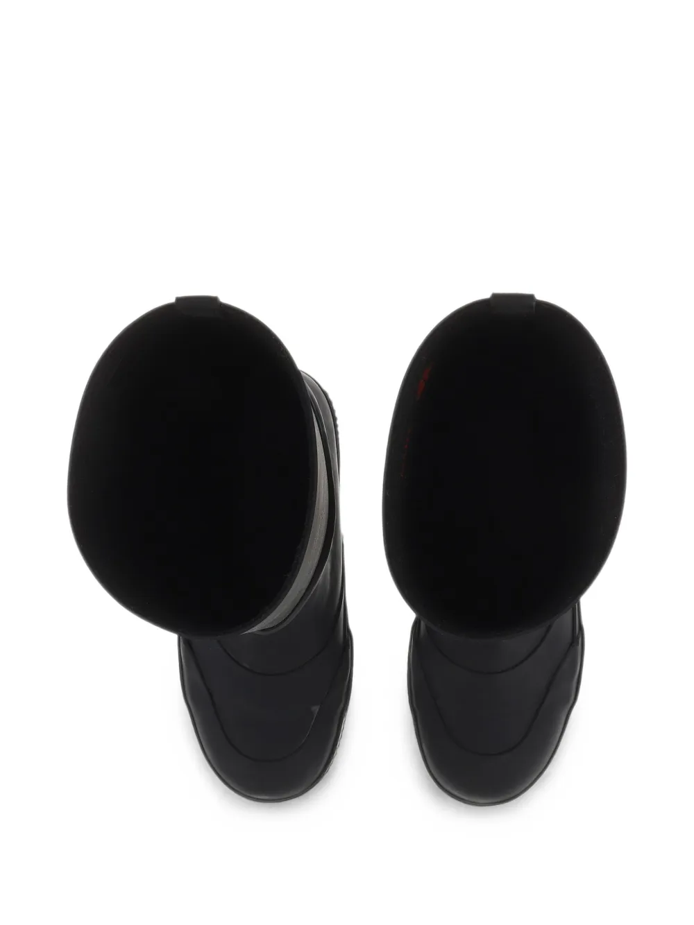 Matthew Williamson platform rubber boots Zwart