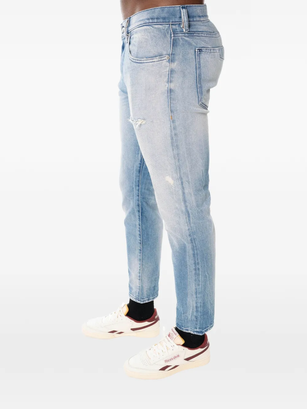 Diesel 2019 D-Strukt jeans met standaard taille Blauw