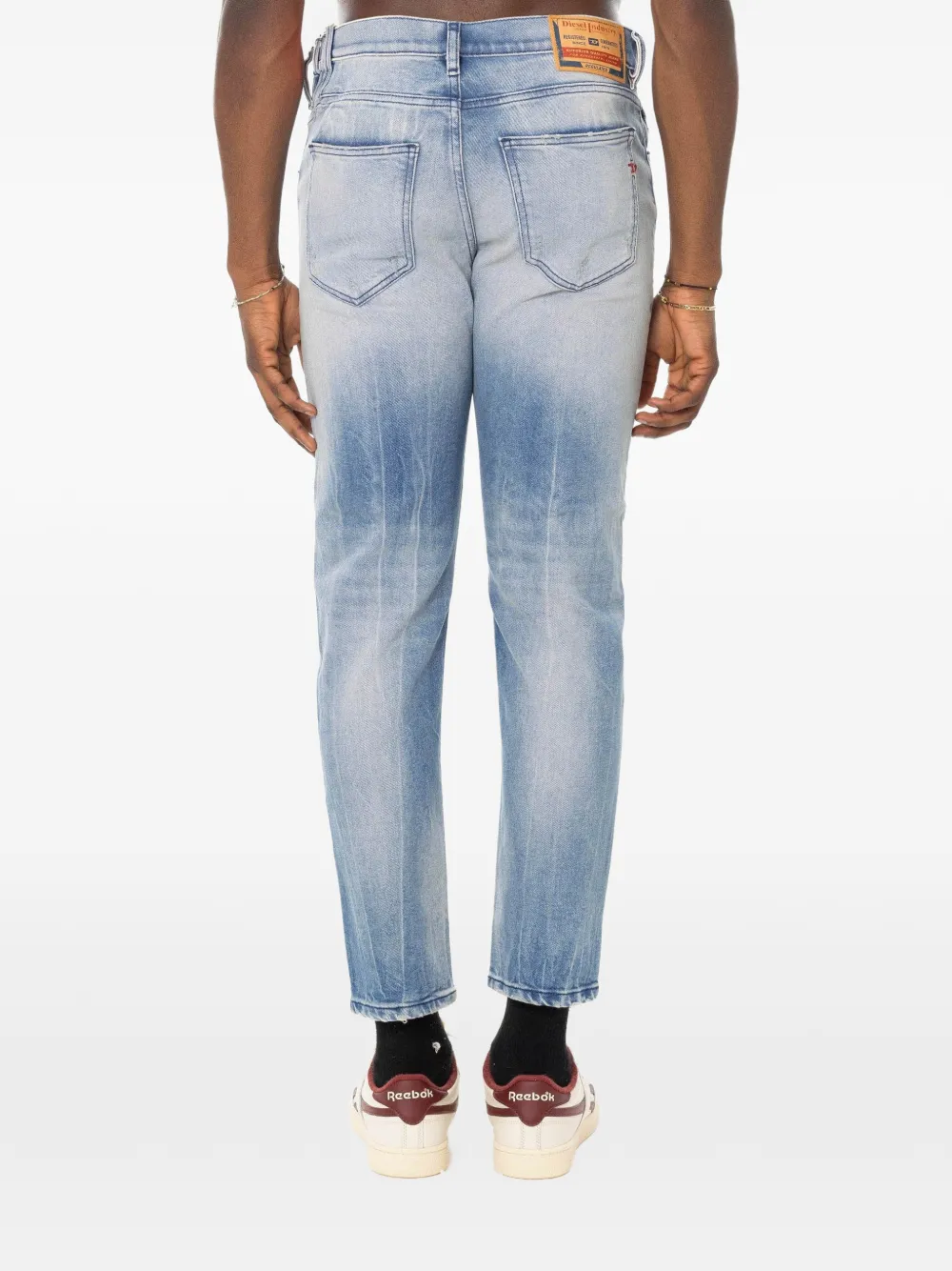 Diesel 2019 D-Strukt jeans met standaard taille Blauw