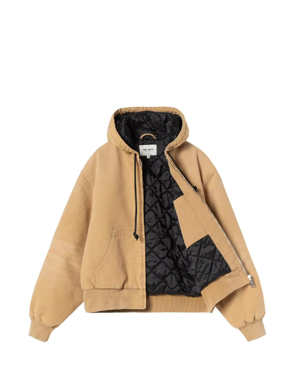 Carhartt WIP Jack met capuchon Beige
