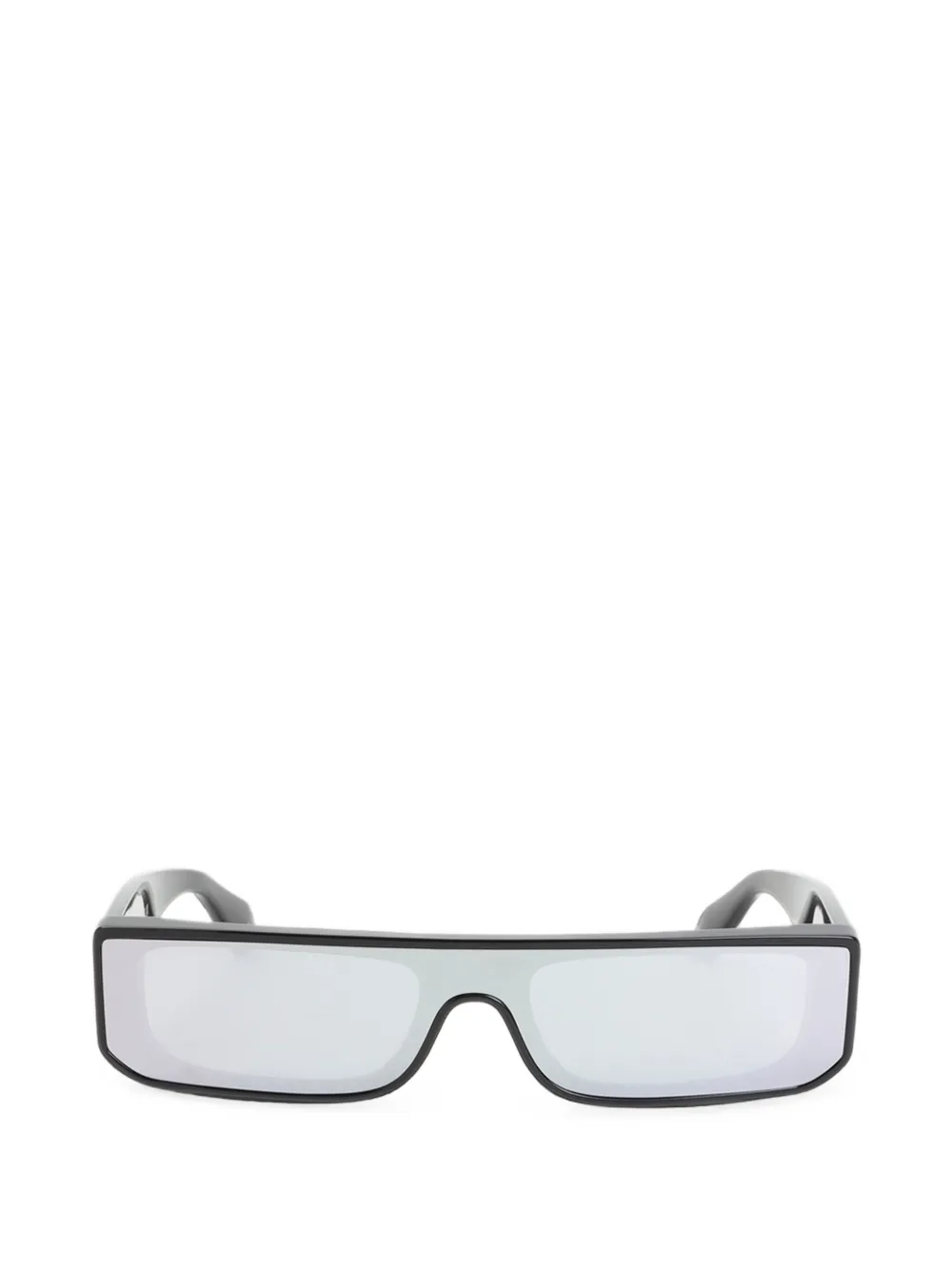 Alaia Eyewear Sonnenbrille mit eckigem Gestell - Schwarz