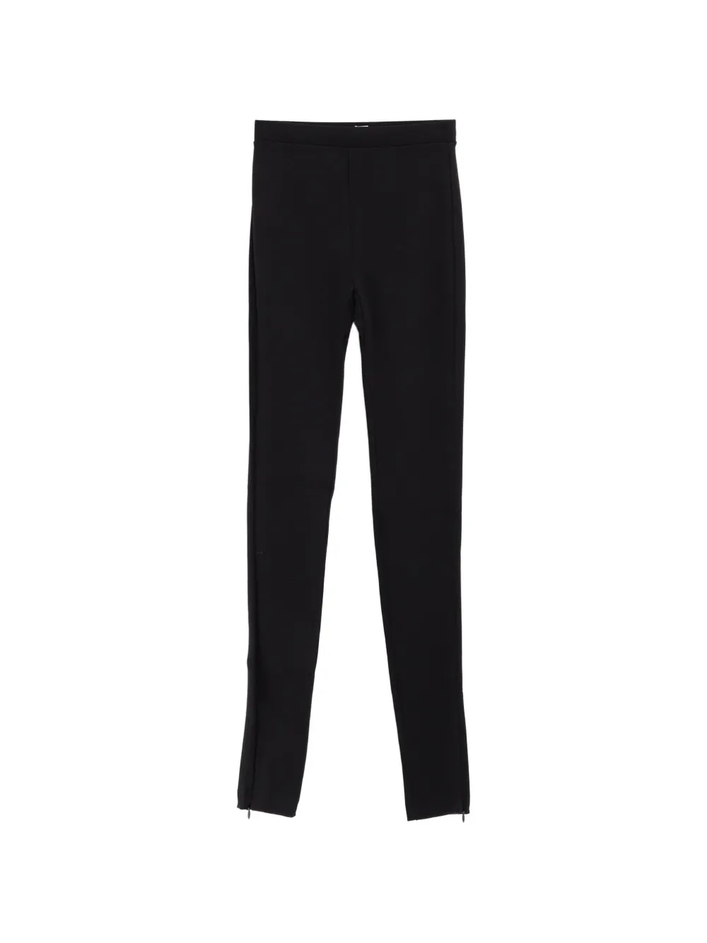TOTEME zip leggings black