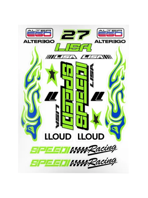 Alter Ego Speedi sticker pack