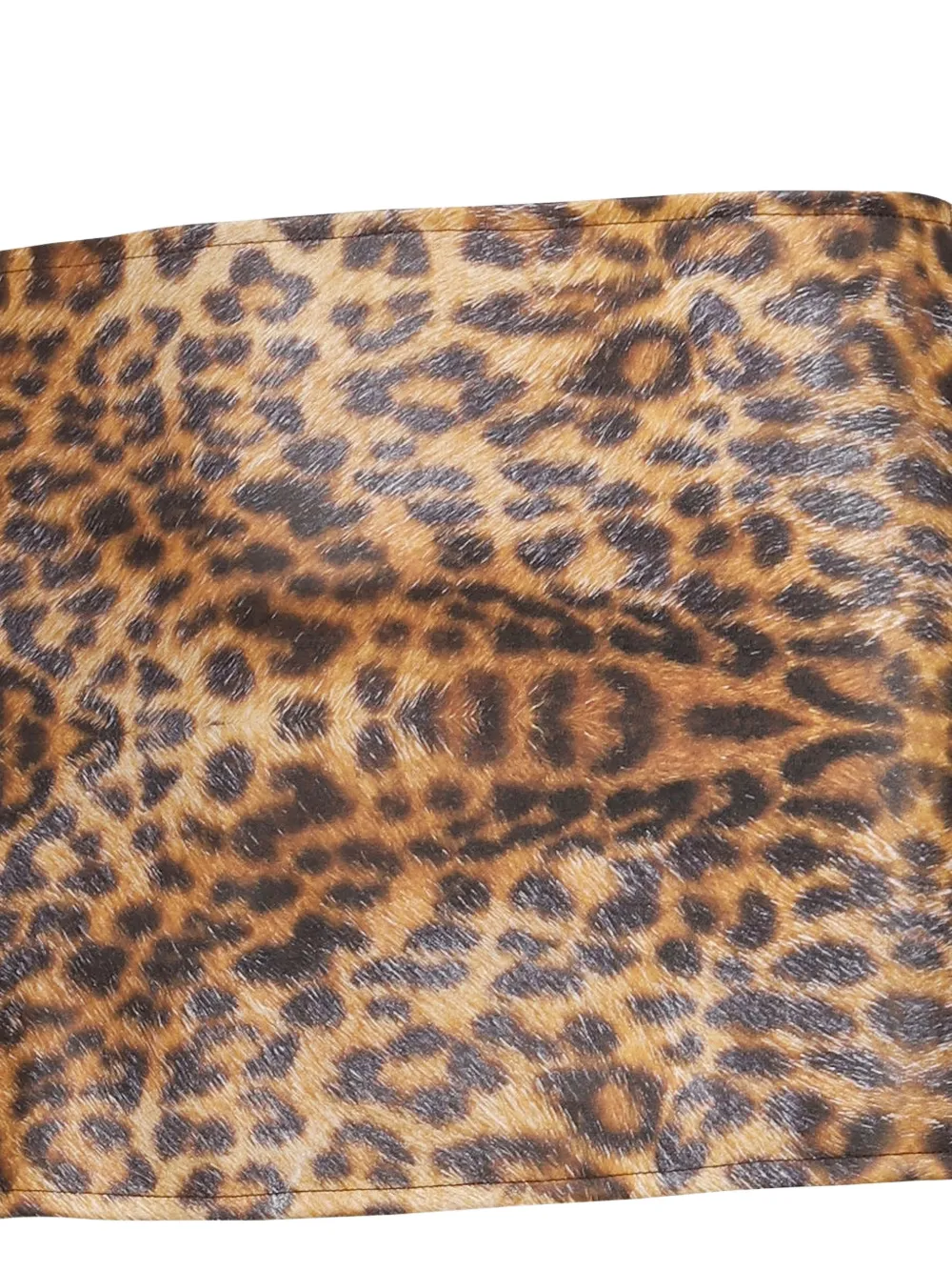 LA MASKARADE Lolita mini-rok met luipaardprint Bruin