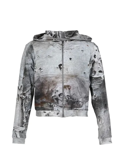 LA MASKARADE trompe-l'oeil-print hoodie