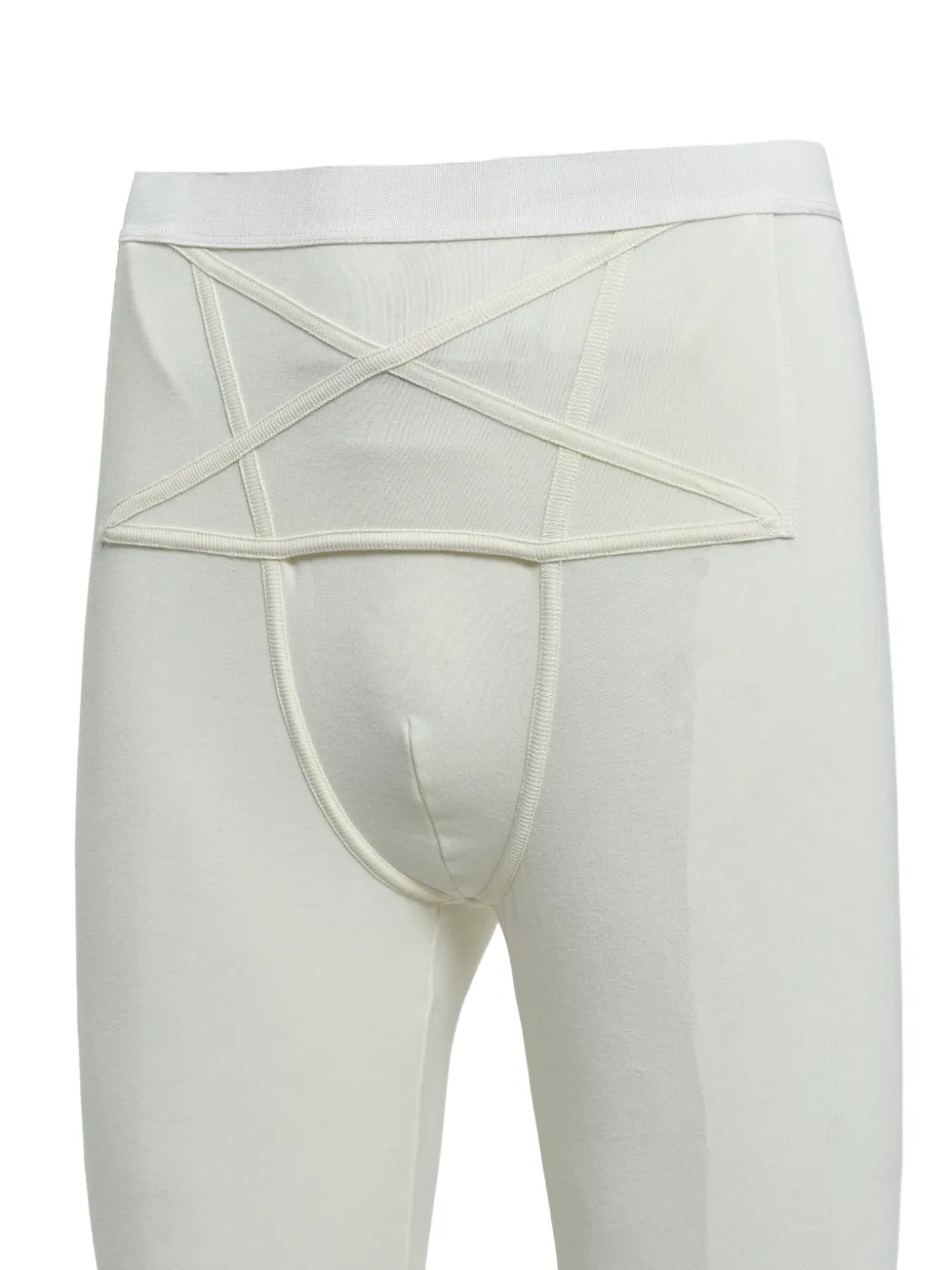 Rick Owens Thermo legging met pentagram-detail Beige