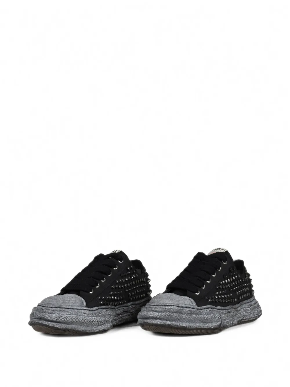 Maison MIHARA YASUHIRO Peterson 23 studded sneakers Zwart