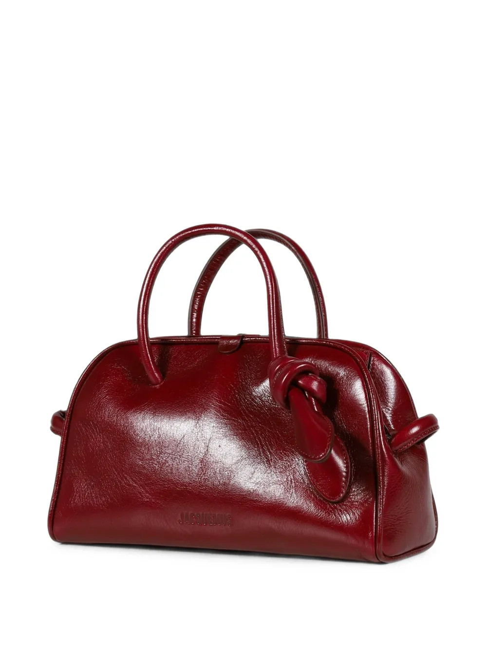 Jacquemus Kleine Turismo leren shopper Rood
