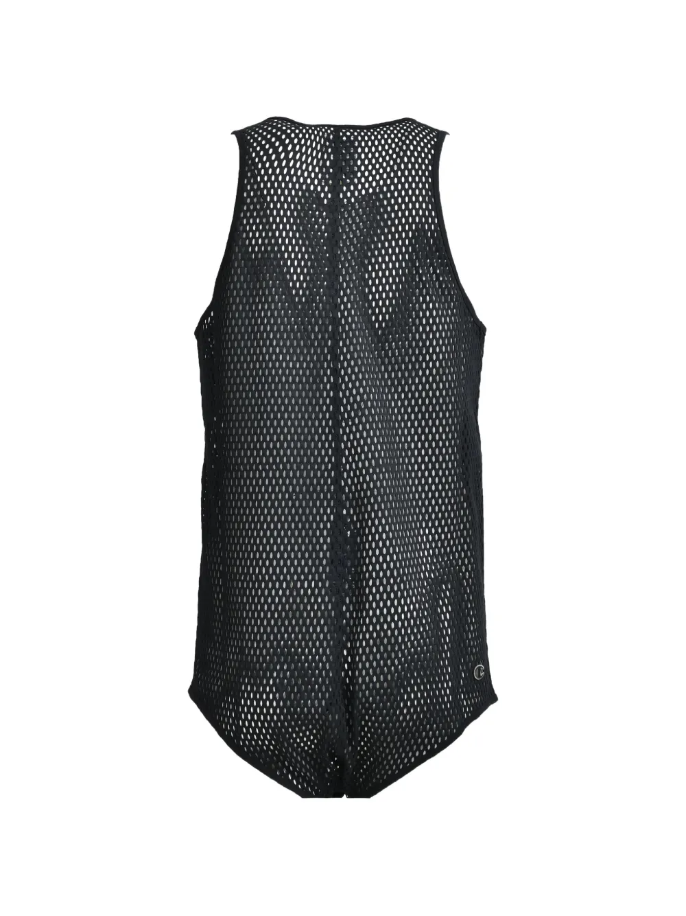Rick Owens Basketbal tanktop met mesh Zwart