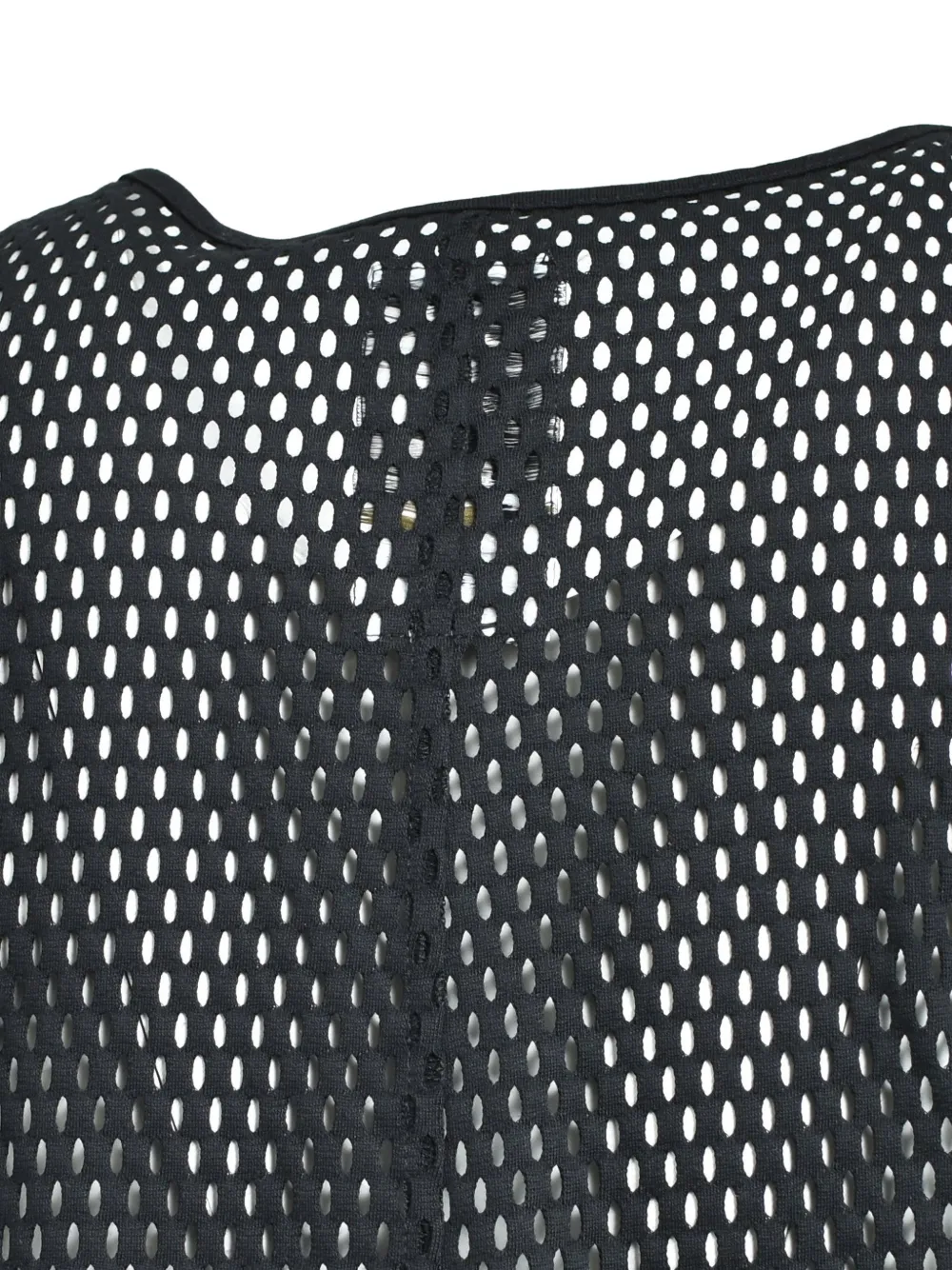Rick Owens Basketbal tanktop met mesh Zwart