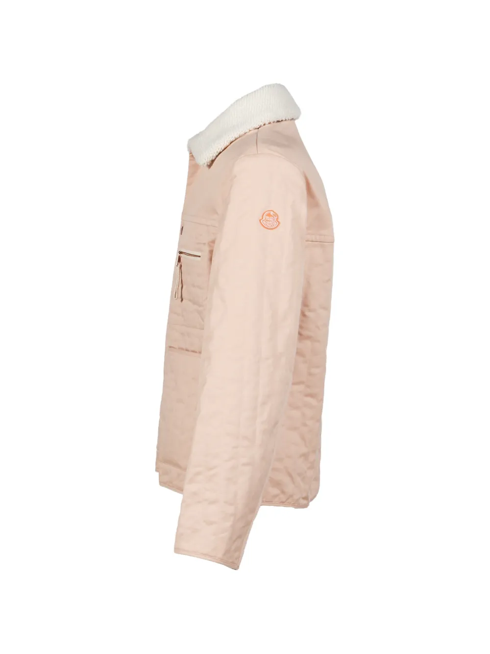 Moncler x Gilga Farm by Donald Glover Kishus gewatteerd shirtjack Roze