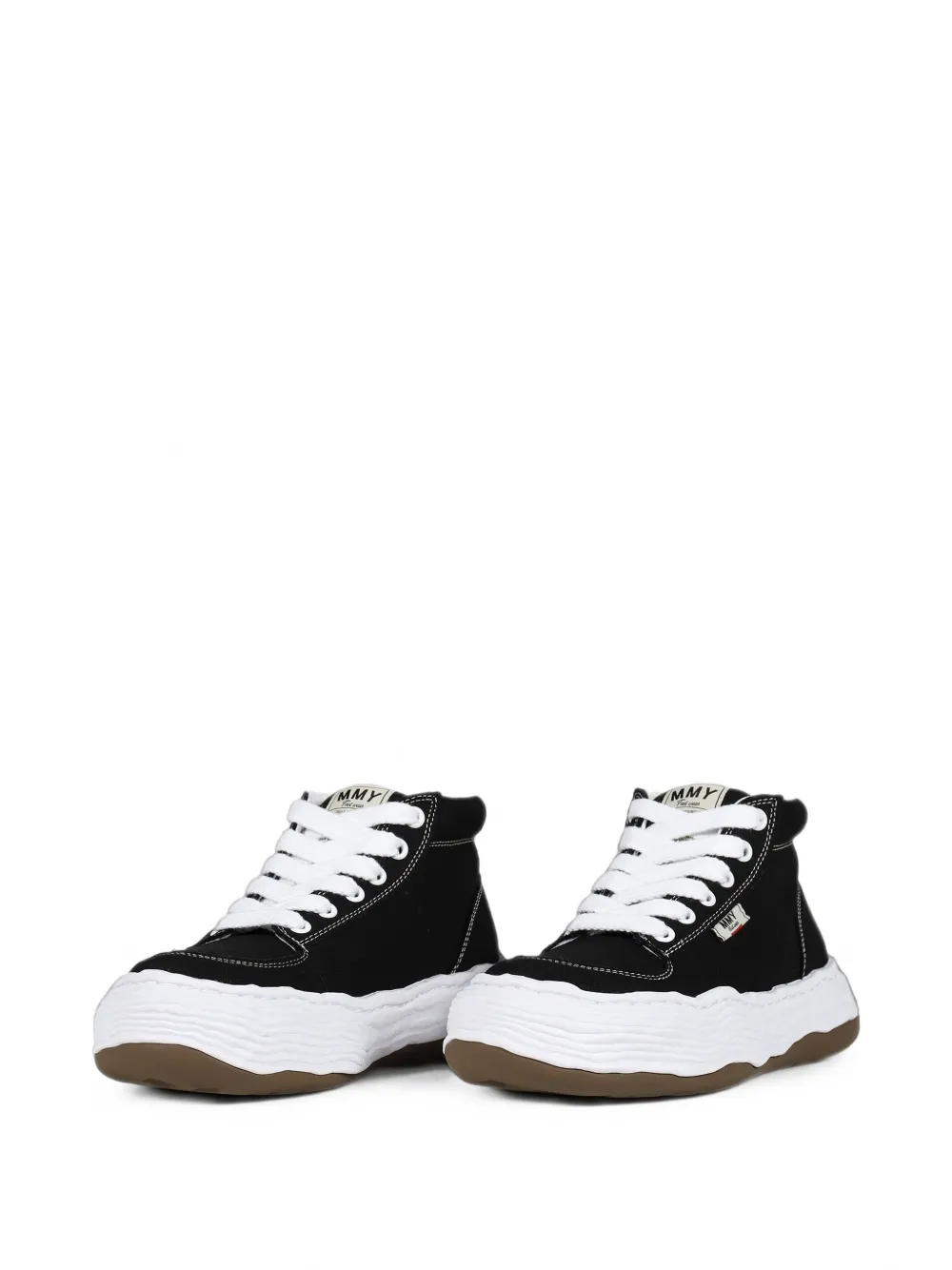 Maison MIHARA YASUHIRO Oliver canvas sneakers Zwart