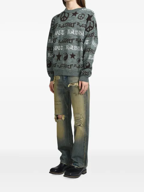 RASSVET jacquard-knit sweater