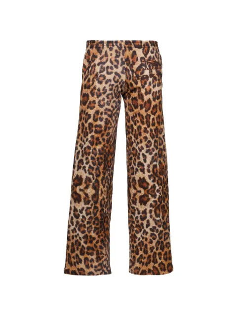 LA MASKARADE leopard-print track pants