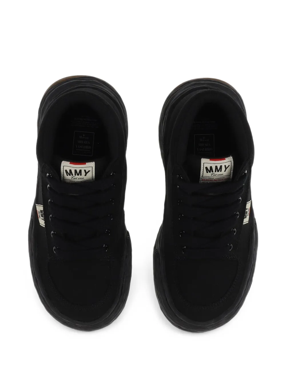 Maison MIHARA YASUHIRO Oliver high-top sneakers Zwart
