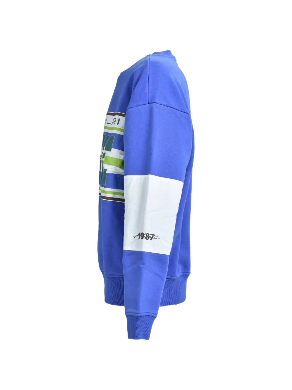 Napa By Martine Rose Sweater met logoprint Blauw