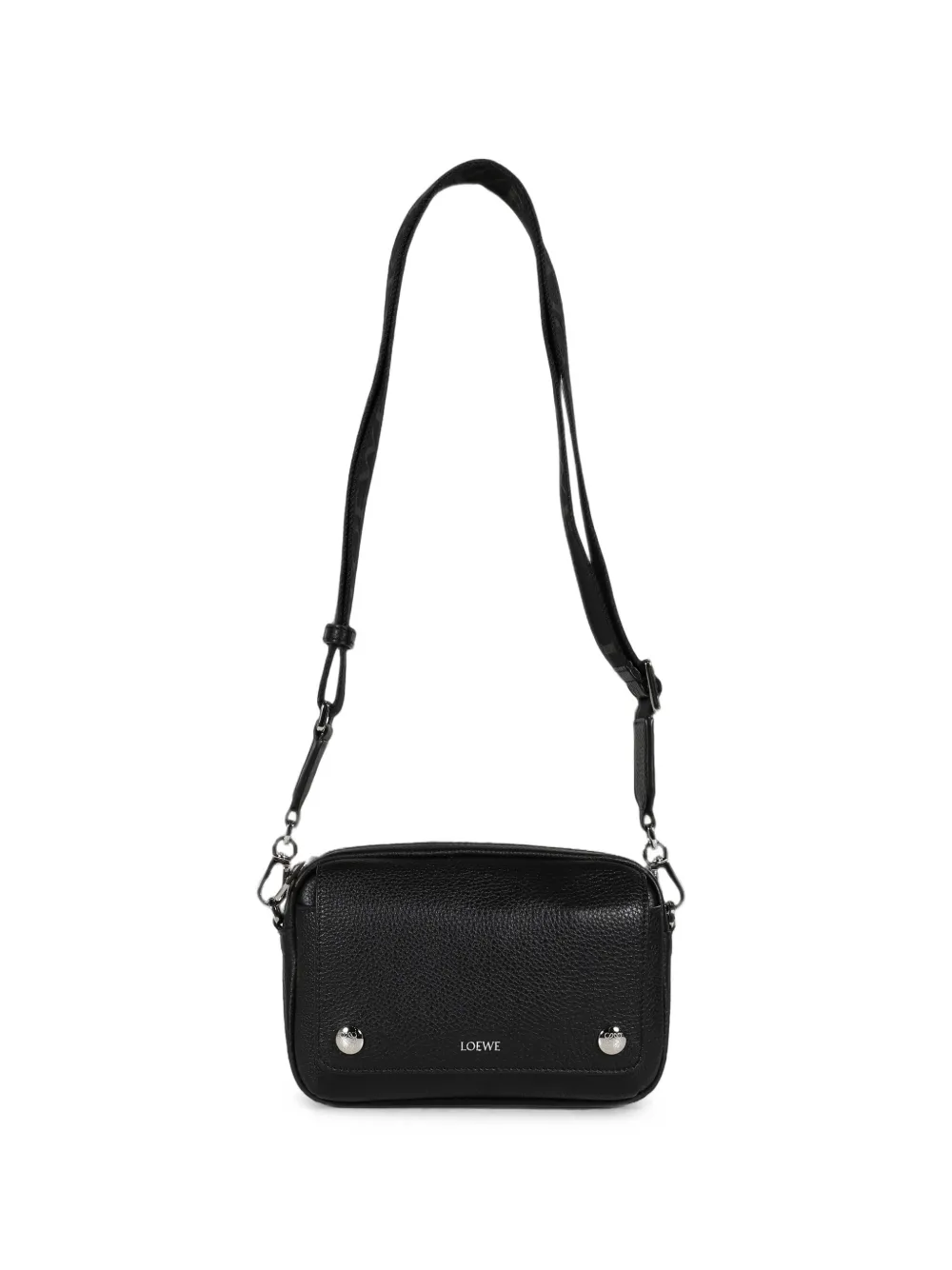 LOEWE small Pebble messenger bag - Nero