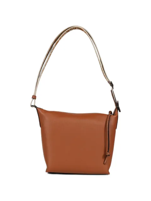 LOEWE small Cubi logo-strap crossbody bag