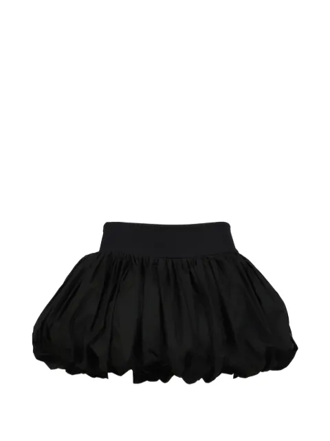Vaquera gathered full mini skirt