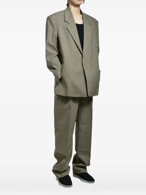 Fear Of God blazer de lana virgen con motivo chevron