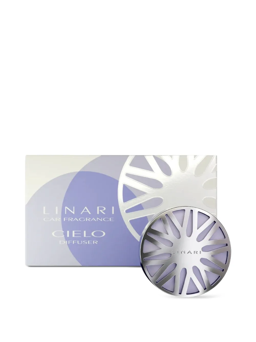 Linari Cielo car fragrance diffuser | Purple | Image 1