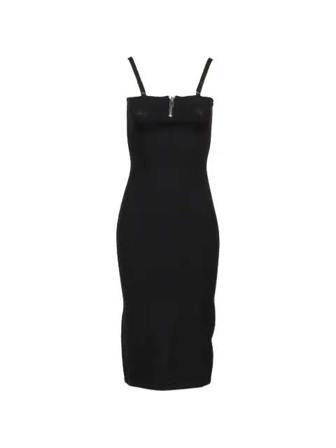 HELIOT EMIL Luce zip-detail midi dress