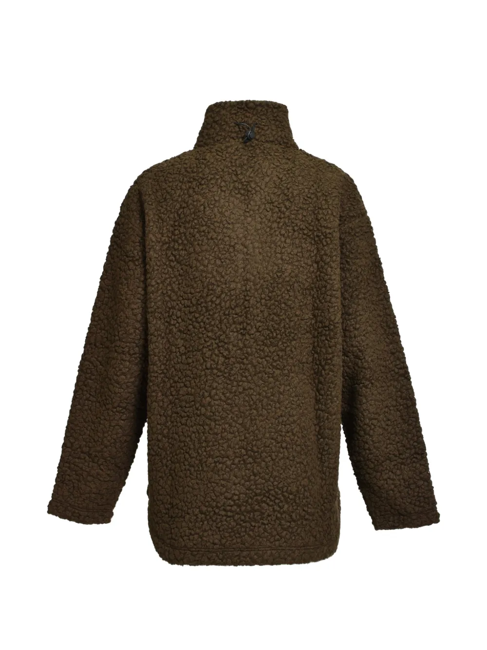 Napa By Martine Rose Fleece jack met rits Bruin