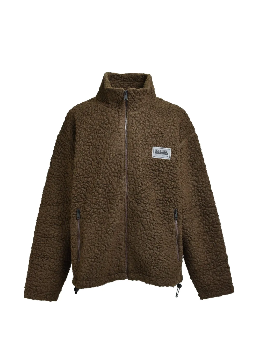 Napa By Martine Rose fleece zip-up jacket - Braun