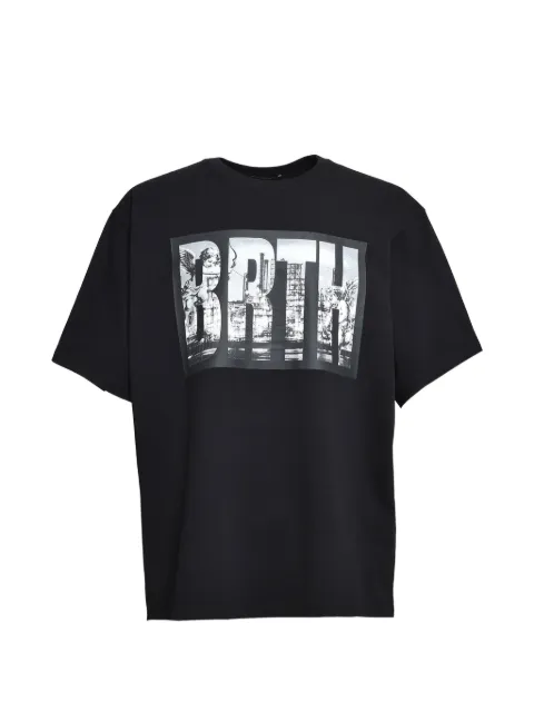 BREATH logo-print T-shirt