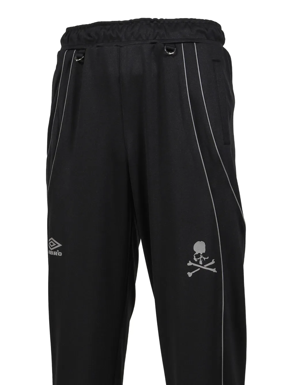 UMBRO x Martermind World trainingsbroek met toelopende pijpen en logo-print Zwart