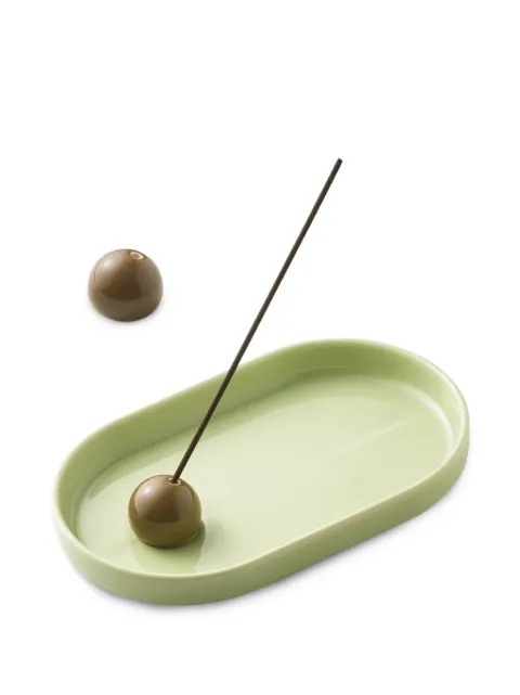 STUDIO THE BLUE BOY Hasamiyaki Key Lime Pie incense holder