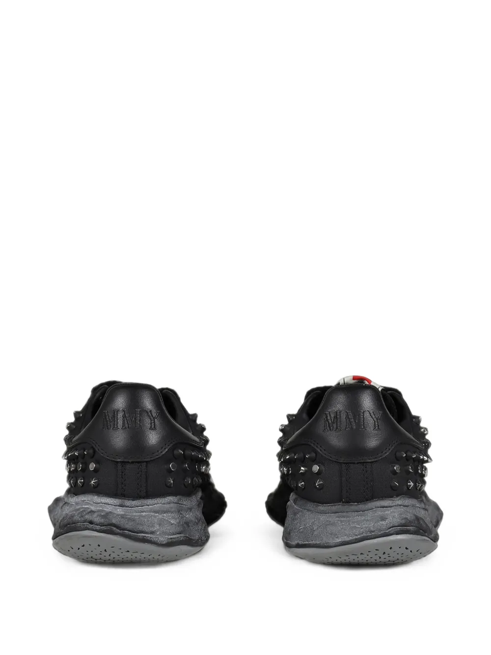 Maison MIHARA YASUHIRO Charles studded sneakers Zwart