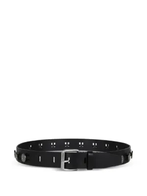 Enfants Riches Déprimés eagle-head Studded Belt | Black | FARFETCH