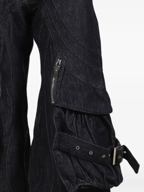 NO/FAITH STUDIOS Wave Cargo Pants | Blue | FARFETCH