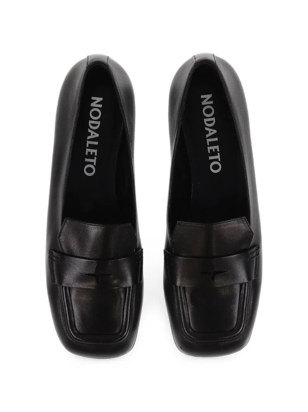 Nodaleto Bulla Cara 5 leather loafers Zwart
