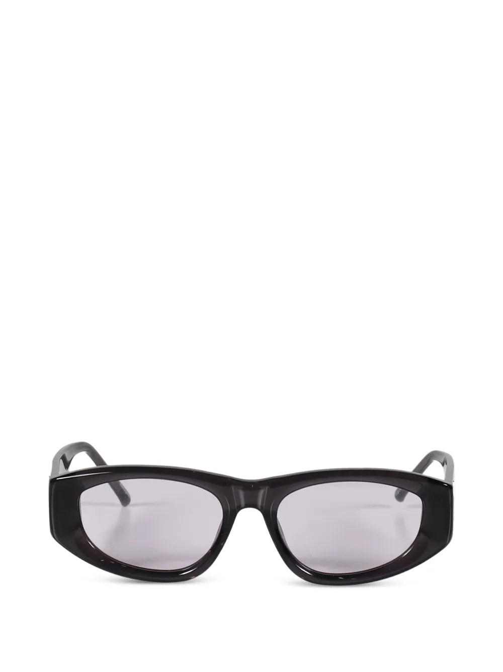 The Attico Maya geometric-frame sunglasses - Viola
